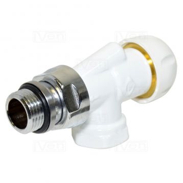 Кран термостатичний реверсивний Carlo Poletti БІЛИЙ d1/2" FIRST REVERSA (V18510E)