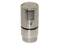 Термостатическая головка (жидкостный сенсор) Carlo Poletti BRUSH SILVER M30 x 1,5 (A49800J)