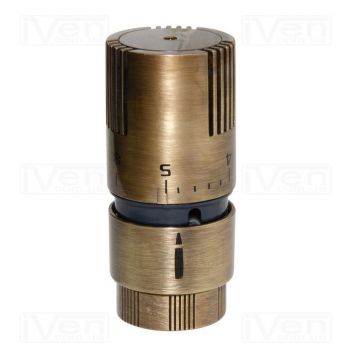 Термостатическая головка (жидкостный сенсор) Carlo Poletti BRUSH BRONZE M30 x 1,5 (A49800M)