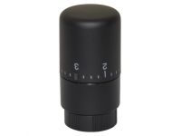 Термостатическая латунная головка (жидкостный сенсор) Carlo Poletti BLACK MATTE M30 x 1,5 (A40900EFS9005O)