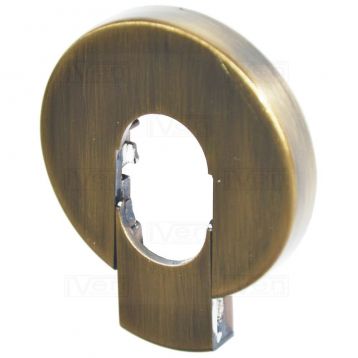 Накладка декоративна розбірна Carlo Poletti (пластик) d45 x 15 мм BRUSH BRONZE (A56955M)