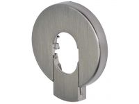 Накладка декоративная разборная Carlo Poletti (пластик) d45 x 15 мм BRUSH SILVER (A56955J)