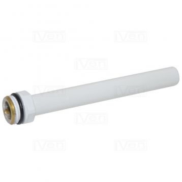 Трубка для сантехприладів Carlo Poletti d1/2" x d15 L140 мм БІЛА (A42700E)