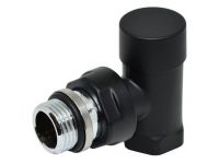 Кран відсікаючий кутовий Carlo Poletti BLACK MATTE d1/2" COMPACT (V150410EE9005O / EFS)