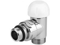 Термоклапан кутовий Carlo Poletti Srl ХРОМ d1/2" х 24-19 CYLINDER THERMO (V31111B)