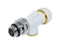 Кран термостатический реверсивный Carlo Poletti Белый d1/2" х 24-19 FIRST REVERSA (V18411E)