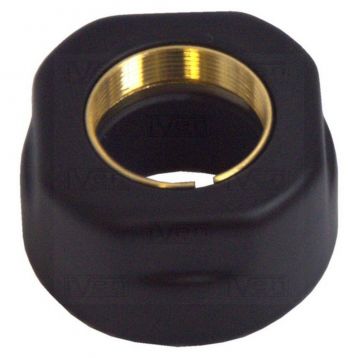 Гайка для мідної труби Carlo Poletti d15 мм x 24-19 BLACK MATTE (A58409E9005O)