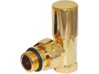 Кран радіаторний кутовий Carlo Poletti GOLD d1/2" COMPACT (V150310H)