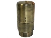Термостатическая латунная головка (жидкостный сенсор) Carlo Poletti BRUSH BRONZE M30 x 1,5 (A40900M)