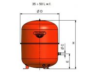ZILMET CAL-PRO 35 (с ножками) (1300003503)