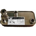 Теплообменник ZB 195 (INOX AISI 316L) 14 пластин Ø1/2"G/ Ø3/4"G/Ø3/4"НГ/Ø21 Zilmet S.p.A. (17B1951400)