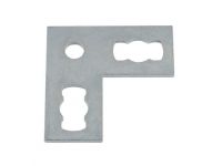 Mupro MPR Пластина Г подібна S+ оцинкована 41х21 41х124 (165829)