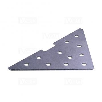 Mupro MPC/MPR T з'єднувач для профілів (трикутник) оцинкований 38/40 40/120,41/21 41/124 MÜPRO Gm (159436)