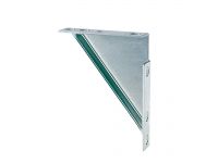 Mupro MPC/MPR Монтажний кутник 207 х 160 х 4mm 90° оцинкований 38х24 40х120 41х21 41х124 MÜPRO Gmb (113610)