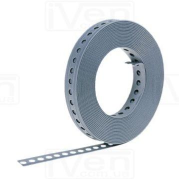 Mupro Стрічка монтажна перфорована 27 mm з пластиковим покриттям (10 метрів) (114789)