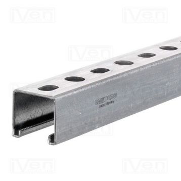Mupro MPR Профіль монтажний 41 х 41 х 2,0 mm L6000 mm гаряче цинкування (154178)