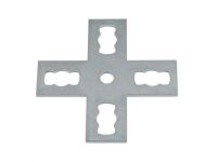 Mupro MPR Пластина Х подібна S+ гаряче цинкування 41х21 41х124 (165878)