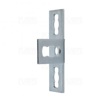 Mupro MPR Торцевий фланець S+ оцинкований 41 х 41 41 х 124 (165826)