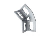 Mupro MPR Угловой крепеж двухпрофильный 135° S+ 2+2 оцинкованный 41 х 21 41 х124 (165833) - 1