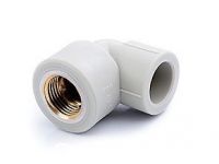 Колено PRAWTECH PP-R с внутренней резьбой d20 x 1/2" (PP224020012) PRAWTECH - 1