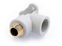 Колено PRAWTECH PP-R для сантехприборов наружная резьба d20 x 1/2" (P232020012) PRAWTECH - 1