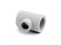 Тройник PRAWTECH PP-R редукционный d75 x d63 x d75 (P310075063) PRAWTECH - 1