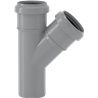 VALSIR HTEA Трійник 45° d100/100 (VS0508027)