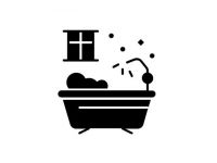 Установка ванны