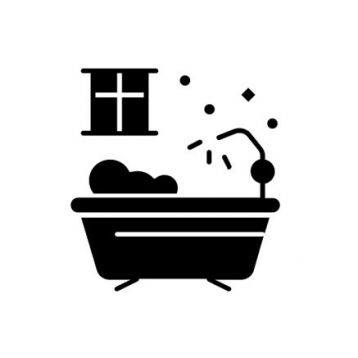 Установка ванни