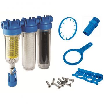 Atlas Filtri HYDRA RAINMASTER TRIO 3/4" (латунь) + картриджи RAH, FA, LA KIT (RA6095224)