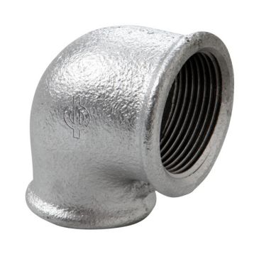 Atusa Редукційне коліно оцинковане (білий чавун) d 1"х3/4" ВВ 90 (09025054)