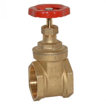 Задвижка латунная Bonomi 1 1/2" ВВ (52300011)