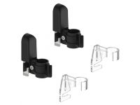 Універсальний комплект (2 шт.) кріплення трубчатого радіатора MB Fix GBT Хром (60201002)