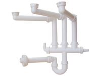 Ghidini SpA для мойки универсальный тройной d40 x 1 1/2" (156)