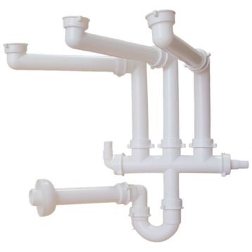 Ghidini SpA для мойки универсальный тройной d40 x 1 1/2" (156)