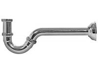 Ghidini SpA трубчатый латунный хромированный для биде (под автопробки) d32 х 1 1/4" (563)