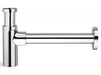 Ghidini SpA Сифон латунний ХРОМ для умивальника (під автопробку) MELANIA Ø32 х 1 1/4" (489114)