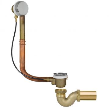 Ghidini SpA Сифон латунний для ванни з автопробкою Ø40 (771C)