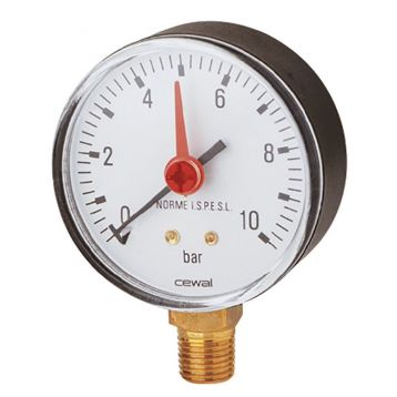 CEWAL з індикатором d63 1/4 "6 бар вертикальний (91463316)