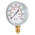 Манометр CEWAL гліцериновий d63 1/4" 6 бар вертикальний (91492010)