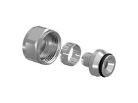 Різьбовий адаптер хром Uponor GmbH PE-Xa євроконус PN10 S3.2 Ø16 x 2,2 x 3/4" (1045542)