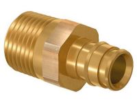 Штуцер латунь Uponor GmbH Q&E з зовнішньою конусною різьбою Ø32 х G1" ЗP (1047191)