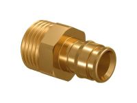 Штуцер латунь Uponor GmbH Q&E з зовнішньою різьбою Ø25 х G1" ЗP (1047863)