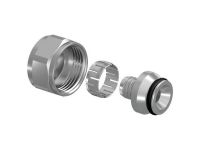 Різьбовой адаптер хром Uponor GmbH PE-Xa євроконус PN6 S5.0 Ø20 x 2,0 x 3/4" (1057442)