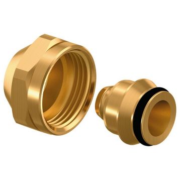 Різьбовий адаптер Uponor GmbH Vario латунний PE-Xa євроконус Ø16 x 1,8/2,0 x 3/4" ВР (1065284)