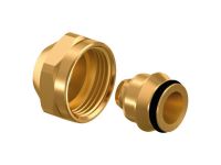 Різьбовий адаптер Uponor GmbH Vario латунний PE-Xa євроконус Ø20 x 1,9/2,0 x 3/4" ВР (1065290)