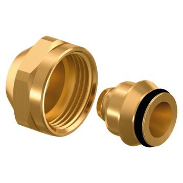 Різьбовий адаптер Uponor GmbH Vario латунний PE-Xa євроконус Ø20 x 1,9/2,0 x 3/4" ВР (1065290)