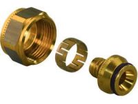 Резьбовой адаптер Uponor GmbH PE-Xa евроконус Ø14 x 2,0 x 3/4" ВР (1005168)