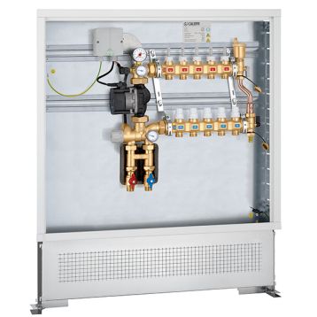 1626O3/1725O1 Колектор латунний у шафі з насосом UPS 25-60 Ø3/4" З x 13 x 3/4" З 10 bar CALEFFI