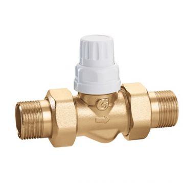 CALEFFI Вентиль зоновий двоходовий під термоголовку d3/4" 10 bar 0÷95 °C (676050)
